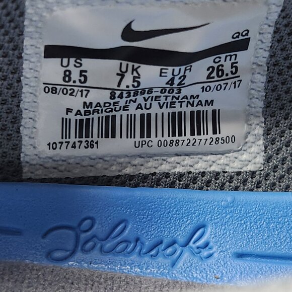 Nike SB Check Solar Mens SB Canvas Skate Shoes Sneakers Size 8.5 main image 4
